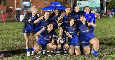 Las Azzurras gritaron campeón en Villa Cabello: el festejo que se estiró hasta Córdoba