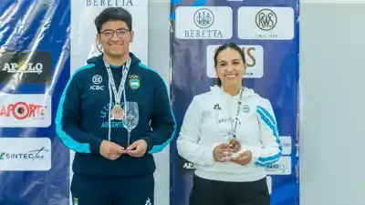 Dos jóvenes de La Rioja y Catamarca se subieron a lo más alto en los ODESUR