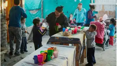 La mitad de las familias que van a comedores en Santa Fe pasa un día entero sin comer