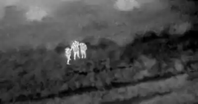 Un dron lo siguió en la oscuridad: el intento de fuga que terminó en un cerco policial