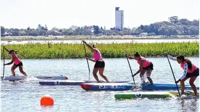 Una clase de SUP que terminó en oro: la historia de las medallas argentinas en la Setúbal