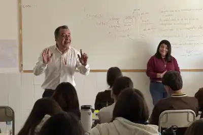 Alumnos del San José armaron su propio Congreso: los temas que llevarán al recinto