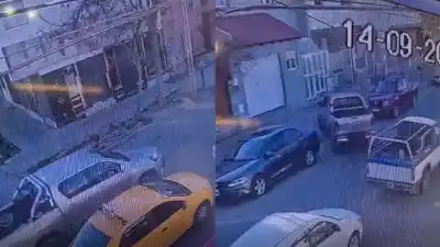 No quiso esperar el semáforo y lo que hizo con su camioneta dejó a todo un barrio sin palabras