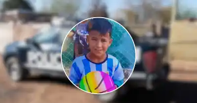 Las Heras: el barrio llora a "Cachumba", el nene de 7 años que todos vieron crecer