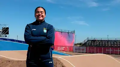 Agostina Ruarte arranca en los Suramericanos: dos días y un desafío sobre ruedas