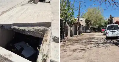 Viven con el agua al borde de la puerta y el municipio ya sabe qué pasa: el reclamo que nadie responde en Las Heras
