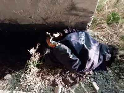 Lo vieron escapando en la bici, pero lo que llevaba en la mano lo delató