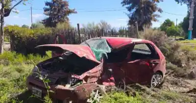 Choque en Lavalle: Conductor alcoholizado impacta y deja a joven con politraumatismos graves