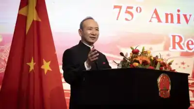 China habló de Malvinas en pleno acto en Buenos Aires y dejó una frase que incomoda a Londres