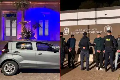 Tres comercios, una misma noche: la patente que los delató a todos
