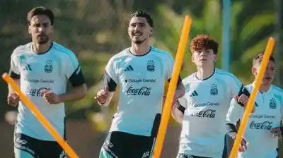 Gesto conmovedor en la Selección: el mensaje oculto que mostraron los jugadores antes del amistoso