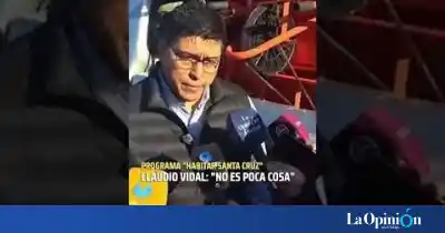 Santa Cruz lanza un plan de viviendas inédito: "No es poca cosa"