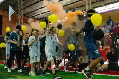 El Yacaré Kammerichs volvió a Santa Rosa y el minibásquet vivió una fiesta con 20 clubes