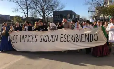 La marcha que revive en Santa Rosa un reclamo que terminó en secuestros y desapariciones