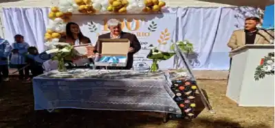 Una escuela rural celebró un siglo y hay un reconocimiento que emocionó a todos