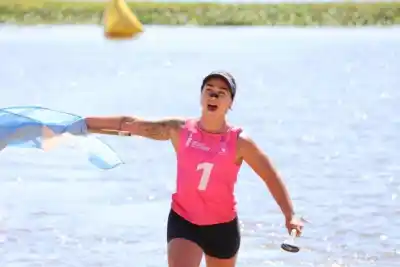 Ganó el oro, bajó de la tabla y lo que dijo dejó a todos pensando