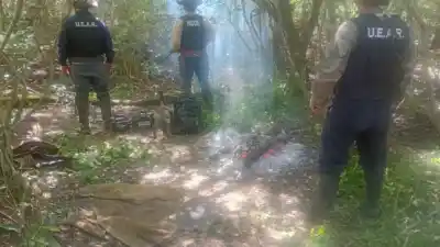 Cinco hombres armados, un campamento y un río: el operativo que terminó con un hallazgo inesperado