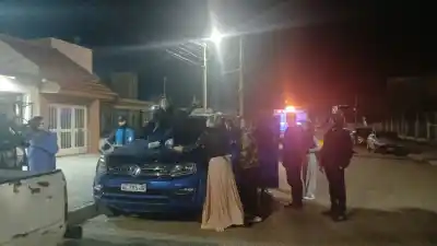 Un chico de 14 años al volante de una Amarok desató una persecución de 10 minutos en Comodoro