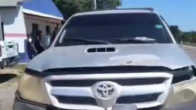 Los pararon en un control de Chaco y una marca en la camioneta los delató