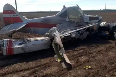 Se desvaneció a metros del suelo: lo que el piloto no recuerda del accidente aéreo en Gualeguaychú