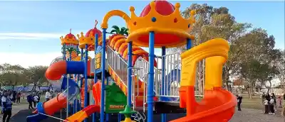 Rawson estrenó un parque renovado: el detalle que pocos vieron en los juegos