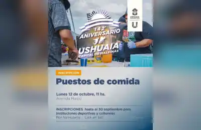 El desfile de Ushuaia busca food trucks: quiénes pueden anotarse y hasta cuándo