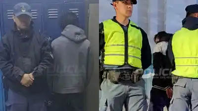 Dos buscados por la Justicia quedaron detenidos en Neuquén: uno circulaba en una moto sin patente