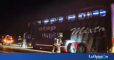 Un colectivo de larga distancia perdió una rueda en pleno Acceso Norte: lo que pasó con los pasajeros