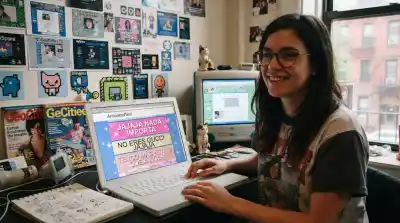 Sus GIFs parecían un chiste, pero le abrieron la puerta a toda una generación de artistas