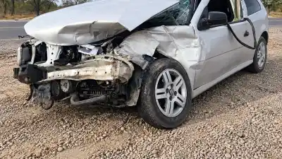 Manejaba borracho y chocó de frente contra un camión en Ruta 34: quedó demorado