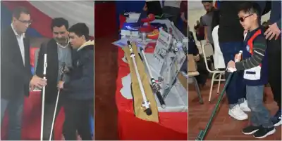 Estudiantes misioneros crearon bastones inteligentes: ¿qué hace el botón que nadie se esperaba?