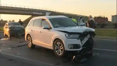 Una rueda suelta desató el caos en la autopista a Córdoba: tres vehículos involucrados y una versión que nadie puede confirmar