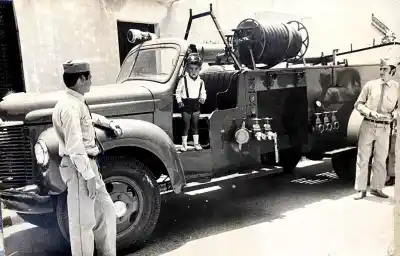El cuartel de los bomberos de Goya funcionó en un edificio que casi nadie asocia con su historia