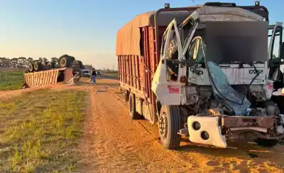 El camionero que quedó atrapado en la Ruta 1: lo que confirmaron desde el hospital
