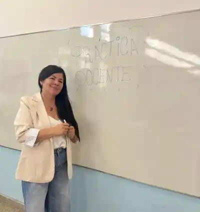 Una docente de Merlo fue premiada y reveló la frase que les dice a sus alumnos