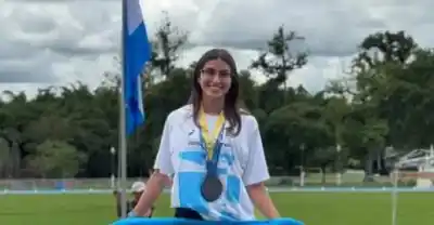 La salteña que se subió al podio en los Juegos Suramericanos y desató el orgullo de toda una provincia