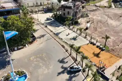 Colón avanza con una obra que transforma el acceso al Palacio de Turismo