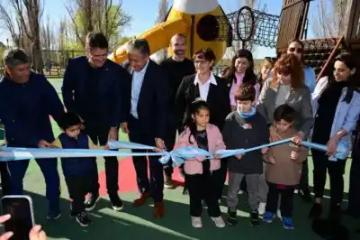 Neuquén sumará parques en cada barrio: el anuncio que hizo Gaido junto a Figueroa
