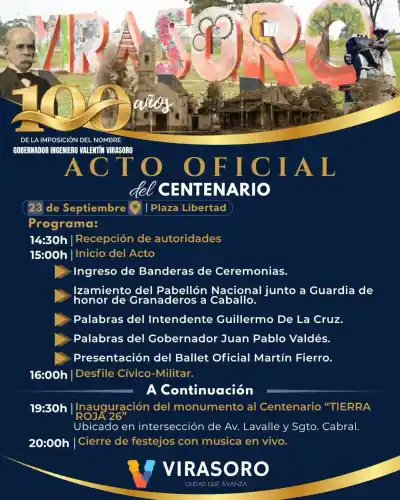 Virasoro se prepara para una noche que no se repite: cien bailarines y una sorpresa a medianoche