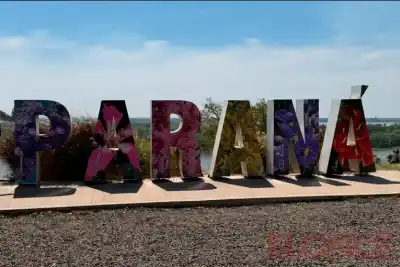 Las letras de Paraná cambiaron de piel: el detalle que ahora todos quieren fotografiar
