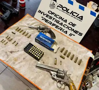 Allanaron una casa en Zapala por amenazas y se toparon con lo que había adentro