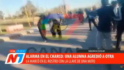 Una adolescente de 14 años terminó con el rostro destrozado tras una pelea en la plaza de El Charco