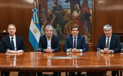 Sadir se sentó con Caputo y Santilli: de qué se habló puertas adentro
