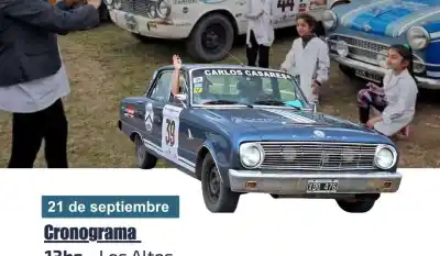 Más de 100 autos de colección invadirán el este de Catamarca: la hora exacta para verlos pasar