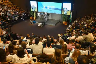 Poggi habló ante 350 productores y reveló los dos planes que definen el futuro de San Luis