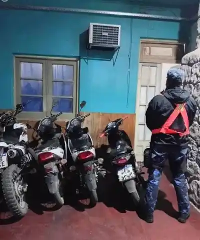 A los que salieron con la moto sin papeles les fue mal: el operativo que dejó 4 detenidos