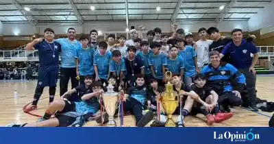 Los pibes de Hispano cruzaron a Chile y volvieron con la frente bien alta