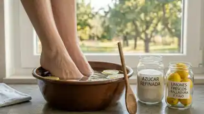 El truco con dos ingredientes de tu cocina que transforma tus pies en minutos