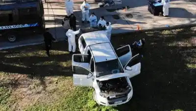 Declaró la testigo que vio lavar la camioneta de Caillava: "Me pareció raro de quien venía"