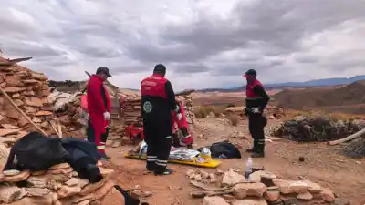 La llamada que encendió las alarmas en Barrancas: una abuela de 75 años esperaba ayuda en un paraje imposible